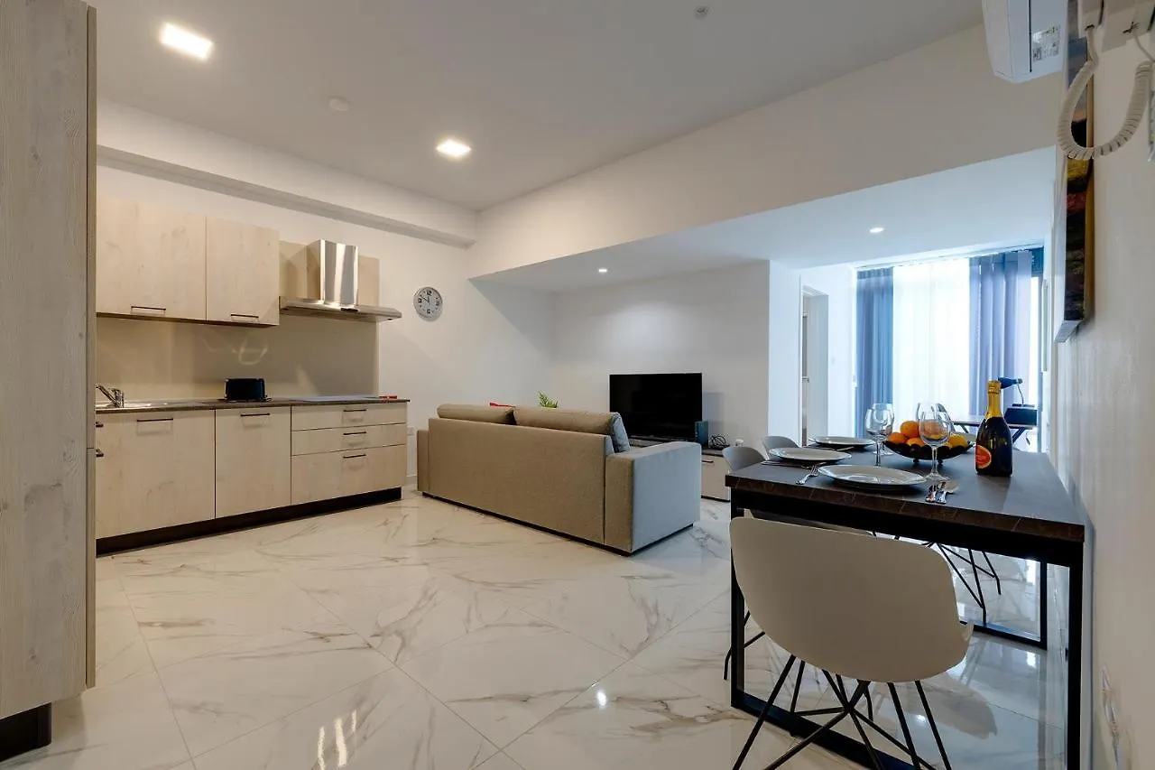 Lägenhet Top Location 2 Bedroom With Terrace Sliema Malta